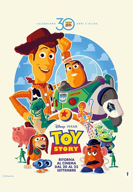 TOY STORY - RE-RELEASE 30esimo ANNIVERSARIO